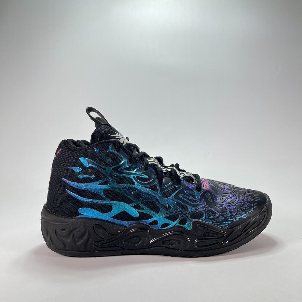 PUMA x LaMelo Ball MB.04 Reflections Black Basketball Shoes 311316-01 Youth Sz 6